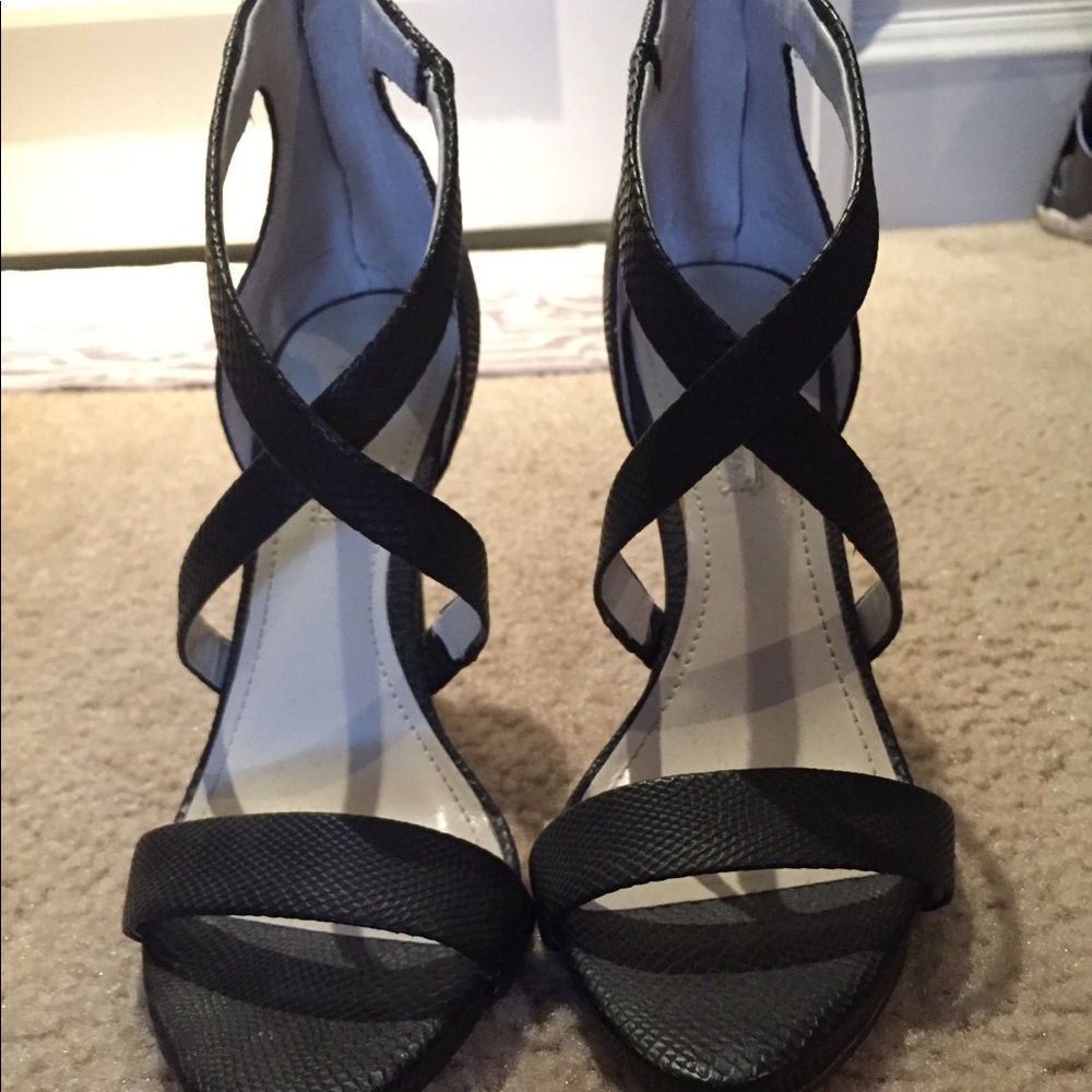 Black Strappy Heels from BCBGeneration